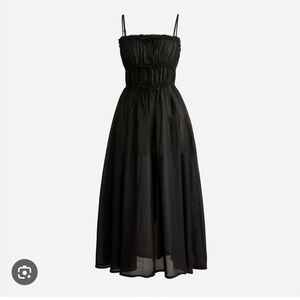 NWT J Crew Tie-front voile cover-up midi dress XS